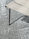 [960173014120170H] Piemonte jokatilan matto harmaa utuinen (120 x 170)