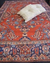 [KAYSERIZEROG1318HD160230PUN] Vintage Kayseri punainen orientalkuvio (160 x 230)