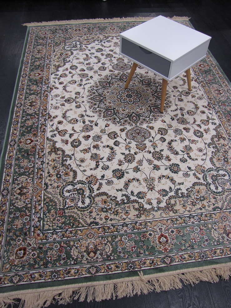 [914644654567105V] Royal Palace viskoosimatto vihreä (67 x 105)