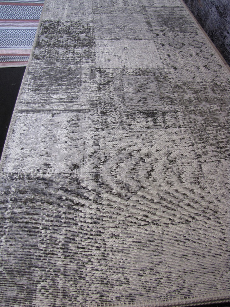 Amalfi chenillepuuvilla harmaa 80x200 cm