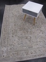 Conti viskoosimatto beige medaljonki 135x195 cm