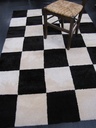 [CHESS149215LVRU] Chess taljamatto LV/ruskea 149x215 cm