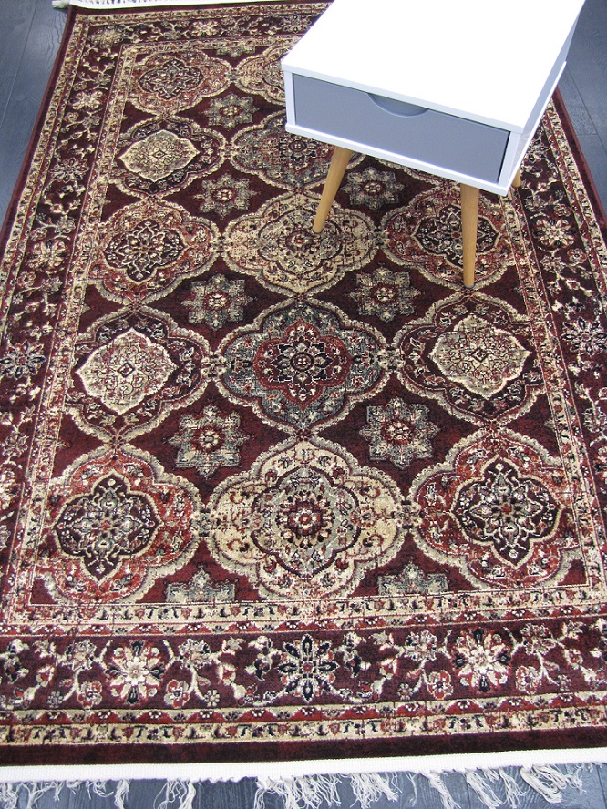 Beluchi viskoosimatto oriental punainen