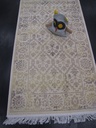 Fold sileät - kierrätysmateriaalit beige/keltainen 80x150 cm