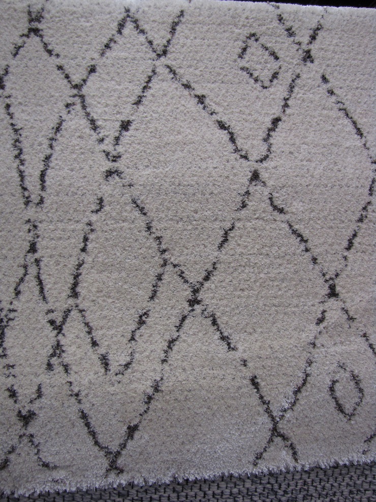 Husk berber villamatto luonnonvaalea 160x230 cm