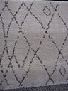 [45812106LVBER] Husk berber villamatto luonnonvaalea 160x230 cm