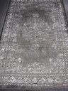 [9110153434] Origami viskoosimatto tumma medaljonki 95x140 cm
