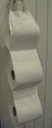 Amaryllis wc-paperiteline valkoinen tai vaaleanpunainen