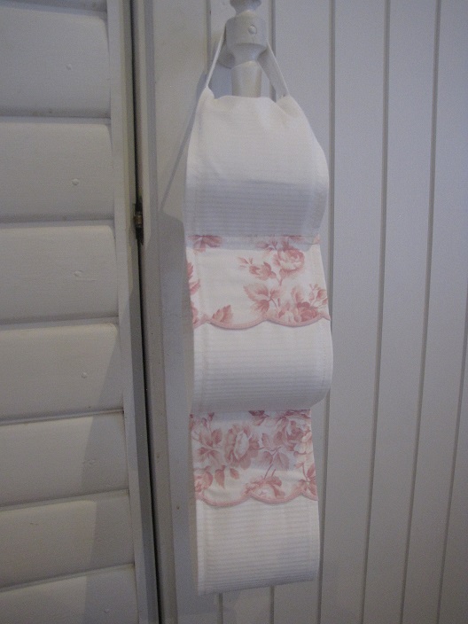 [ROSEWCVALKOINEN] Rose WC-paperiteline valkoinen