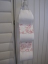 [ROSEWCVALKOINEN] Rose WC-paperiteline valkoinen