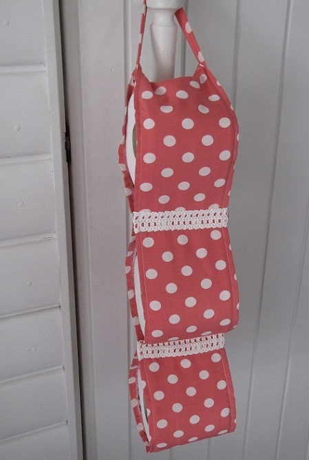 Retro WC-paperiteline kankainen lajitelma