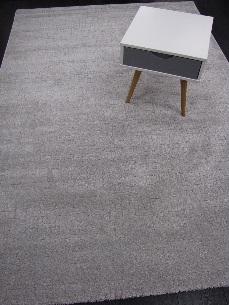 Trento nukkamatto vaaleanharmaa ristikko