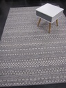 [985703036200290HA] Toscana matto harmaa kuviollinen (200 x 290)