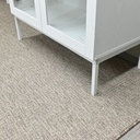 [COMO133190BE] Como sileäksi kudottumatto beige (133 x 190)