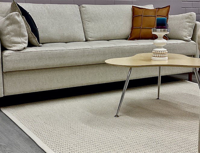 [AAVA100200LVALK] Aava puuvillamatto valkoinen, LV tai musta (luonnonvalkoinen, 100 x 200)