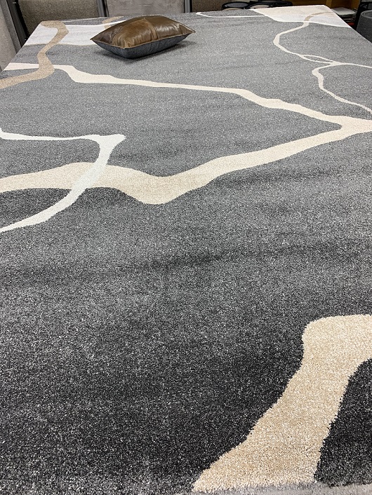 Piazza nukkamatto tumma kuvio 200x290 cm