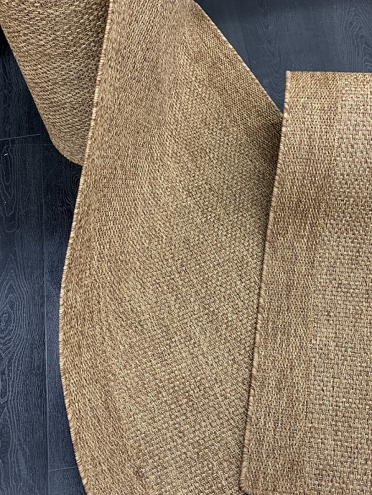 Monaco sisalruskea 80 cm rulla
