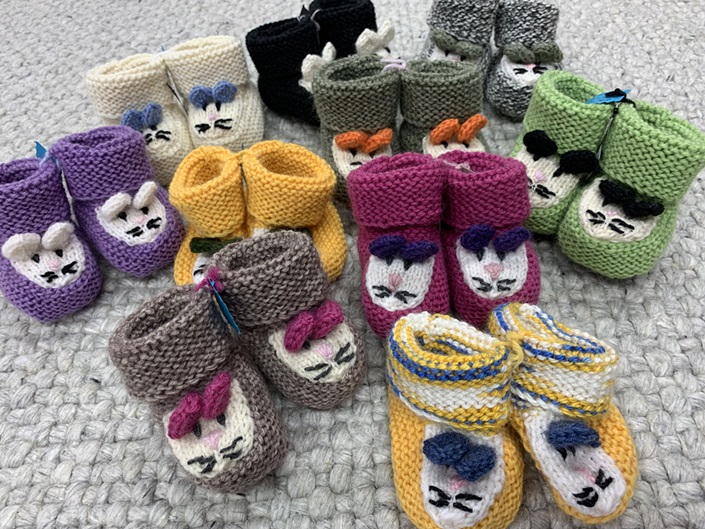 [RVHIIRITOSSUPINK] Hiiritossut vauvalle usea väri (pinkki)