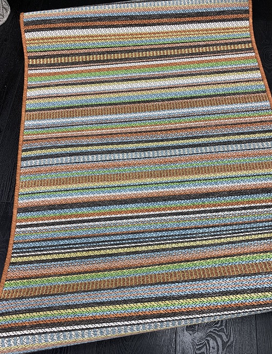 Toscana raita oranssi 80 cm rulla