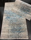 Patina nukkamatto beige-turkoosi 80x140 cm