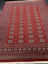[Bokhara1632195254PUN] Bokhara 2 ply käsinsolmittu villamatto punainen 195x254 cm