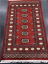 Bokhara käsinsolmittu punainen 81x133 cm