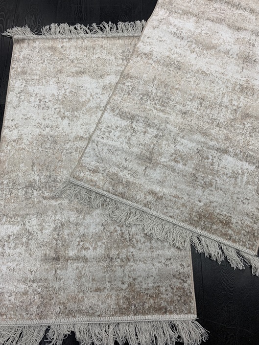 Savoy viskoosimatto utuinen beige 67x105 cm