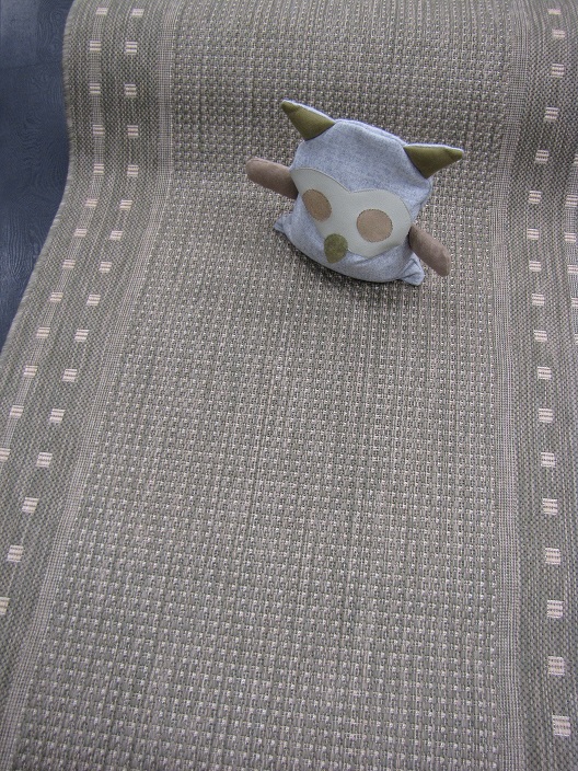 Ruutu käytävämatto vihreä 80x260 cm