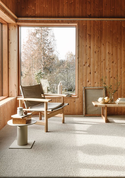 [HEHKU160230LV] Hehku villamatto Vm-Carpet (luonnonvalkoinen, 160 x 230)