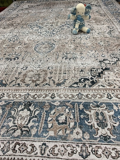Antique sileäpintainen matto beige