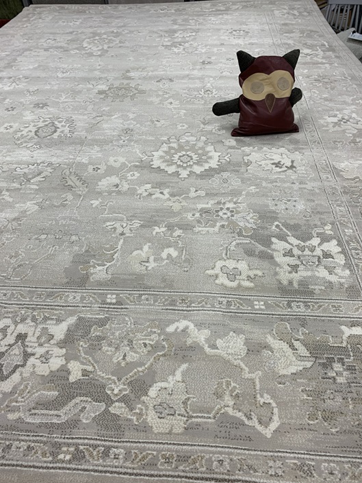 Plaza nukkamatto beige itämainen kuviointi 200x290 cm