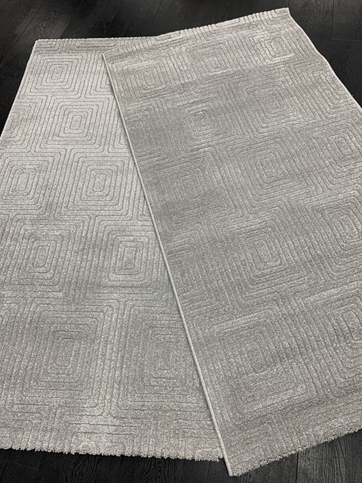 Trento nukkamatto Muoto harmaa tai kulta 80x150 cm