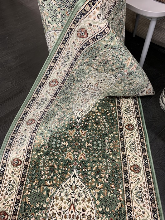 Royal Palace itämainen kuviointi vihreä 80 cm leveä rulla