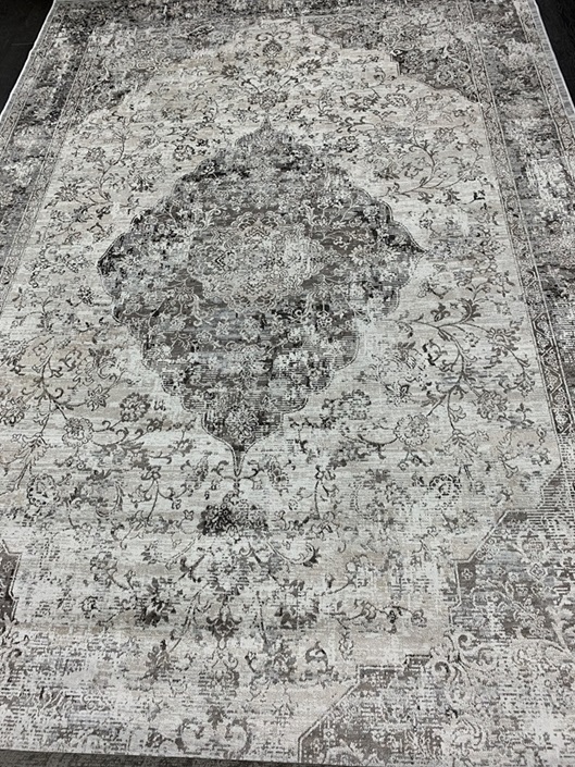Savoy viskoosimatto harmaa-beige 195x300 cm