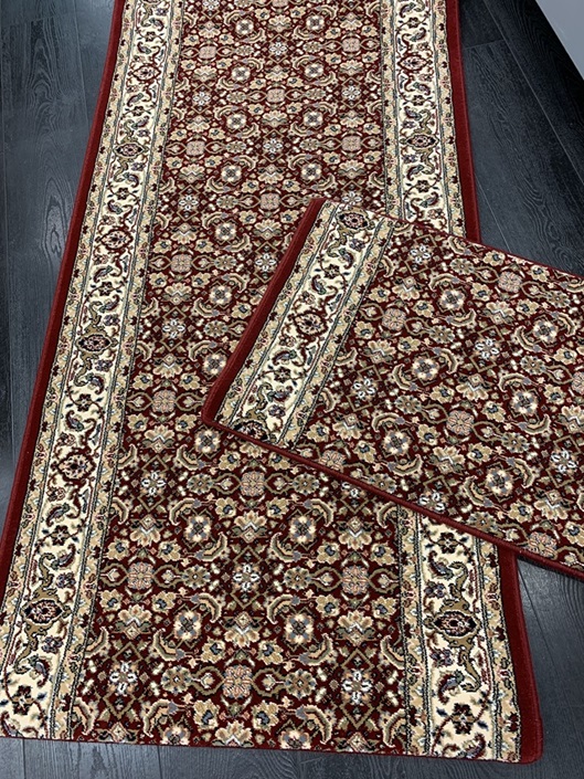 [57011141480268PUN] Savona nukkamatto punainen 80x268 cm