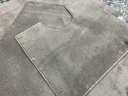 [SWEET8050VAALHARMAA] Hampton wc matto vaaleanharmaa (80 x 50)