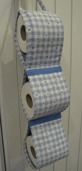 Kesäpäivä wc-paperiteline vaaleansininen