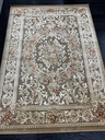 [9382702322100140RUS] Genova viskoosimatto Fiore ruskea 100x140 cm