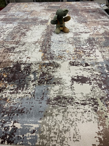 Milano nukkamatto Kartano ruskea 200x290 cm