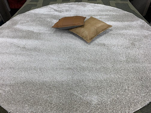 Spectra nukkamatto LV-beige pyöreä H-200 cm