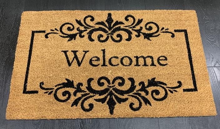 [KOOKOSFL10034575] Welcome Antico kookosovimatto 45x75 cm