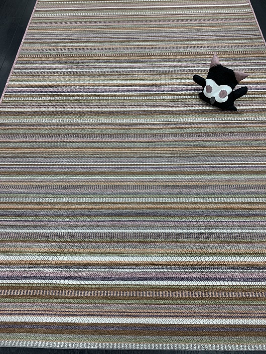 [98051901280250PUNKKI] Toscana matto raita pinkki (80 x 250)