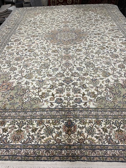 Kashmir silkkimatto vaalea 213x300 cm