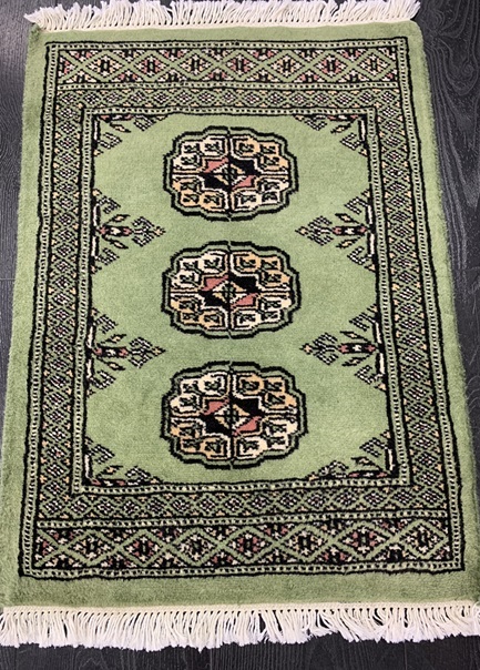 [BOKHARA10103594565LIME] Bokhara 2 ply kynnysmatto 45x65 cm