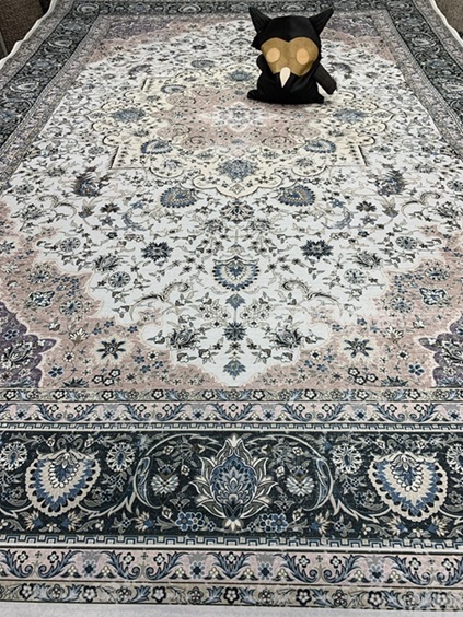 [DUNYA104160230ROSA] Dyyni matto Ivory-rosa (160 x 230)