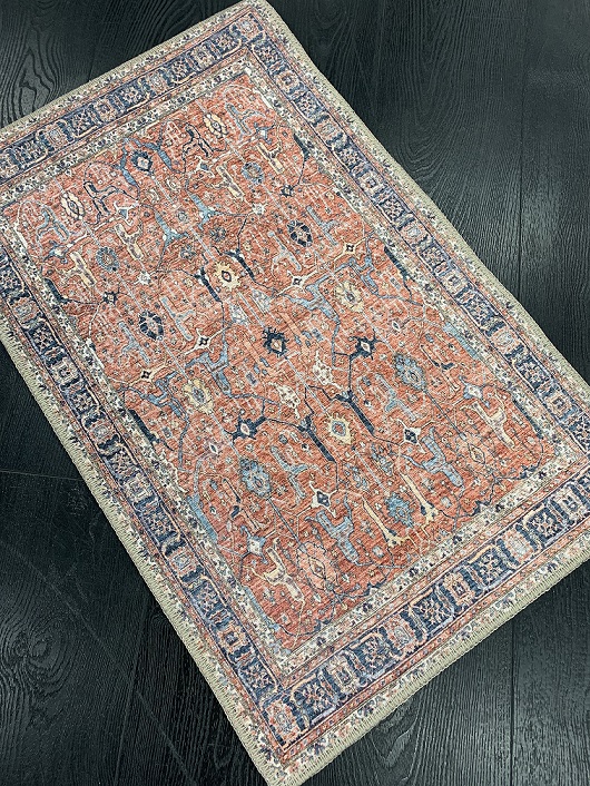 Vintage Sivas persikka 80x180 cm