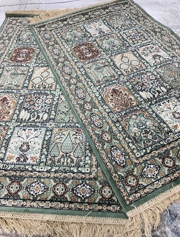 [914028454567105VIHR] Savoy viskoosi Puutarha vihreä