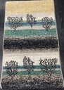 Infinity nukkamatto 80x50 cm kelta-vihreä