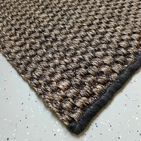Panama sisal tummaruskea 90 cm rulla