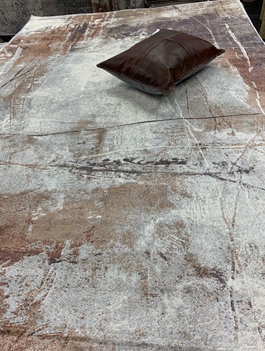 Wonder viskoosimatto beige-ruskea 160x230 cm
